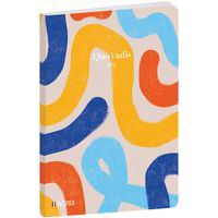 Carnet lignée motif Serpentin Iconique - 15x21cm - Quo Vadis