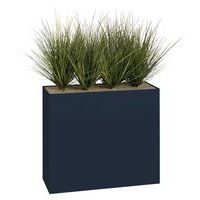 Jardinière métal sur roulettes M1 hauteur 74 cm Graminées