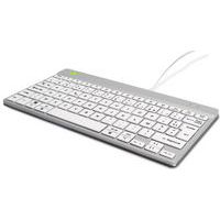 Clavier ergonomique R-Go Compact Break Azerty (FR) - Blanc- R-Go Tools