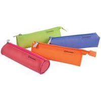 Trousse PVC givré assorti Linicolor - Lot de 24 - Exacompta