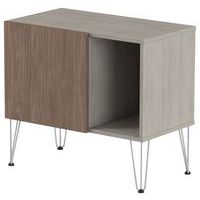 Rangement bas Java hauteur 74 cm 1 porte 1 niche MBA