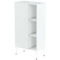 Rangement haut Java hauteur 160 cm 1 porte 3 niches - MBA