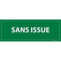 Panneau sans issue