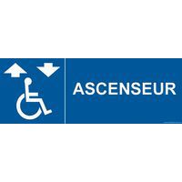 Signalisation ascenseur + picto handicapé