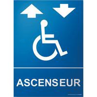 Panneau ascenseur handicapé