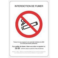 panneau Interdiction de fumer