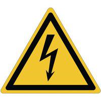Panneau danger - Tension électrique - Adhésif