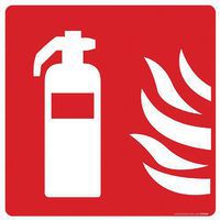 Panneau incendie - Extincteur incendie - Aluminium