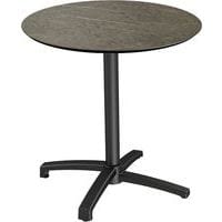 Table de bistrot pliable X CROSS - Forme ronde - Veba