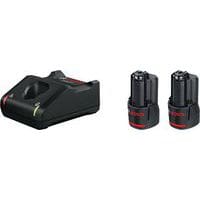 Set de 2 batteries 12V et chargeur rapide - Bosch