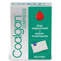 Compresses hémostatique stériles - Coalgan