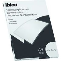 Pochette de plastification A4 - Lot de 100 - IBICO BASICS