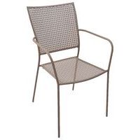 Lot de 4 fauteuils EGEO acier peint - GARBAR