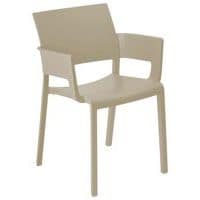 Lot de 2 fauteuils FIONA polypropylène - RESOL