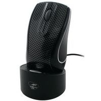 Souris sans fil rechargeable Finition carbon - Noir Mobility Lab