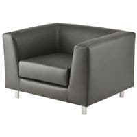 Fauteuil Florin cuir Quadrifoglio