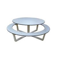 Table banc circulaire