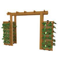 Pergola 2 tours 1,60 mètre - 640 L Carre Serre