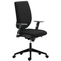 Fauteuil de bureau Tertio haut dossier synchrone accoudoir réglable tissu M1