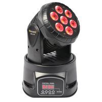 Mini lyre Wash MHL74 7x LED 10 W 4-en-1 Beamz