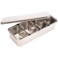 Bacs inox mise en place (5 pièces) Matfer