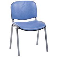 Lot de 5 Chaises Cluny revêtement tissu PVC classé M2