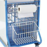 Panier latéral supplémentaire pour chariot de change Nursy-Sclessin Fonction Linge