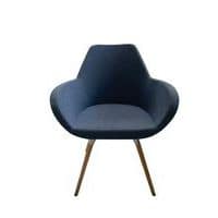 Chaise d'accueil d'occasion bleu - Eol