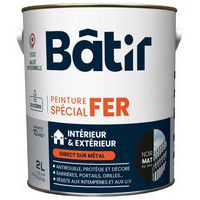 Peinture antirouille spécial fer Mat -2 L - Batir