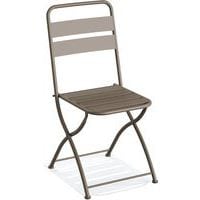 Chaise de bistrot pliable BREEZE en métal - VEBA