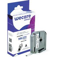 Cassette de ruban pour étiqueteuse Brother - Largeur 12 mm - Wecare