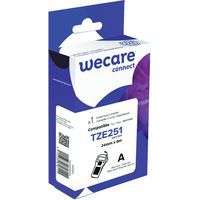 Cassette de ruban pour étiqueteuse Brother - Largeur 24 mm - Wecare