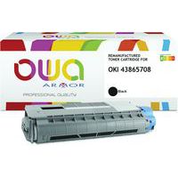 Toner remanufacturé Oki 43865708 - Noir - OWA