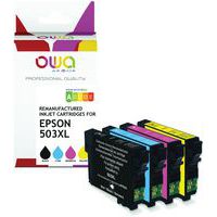 Cartouche d'encre remanufacturée Epson 503XL - 4 couleurs - OWA