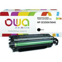 Toner remanufacturé HP CE250X - Noir - OWA