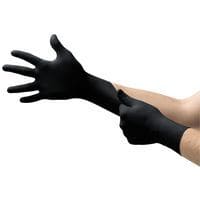 Gants jetable en nitrile noir Microflex 93-732 - Ansell