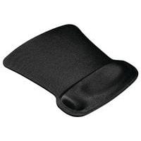 Tapis de souris repose poignet rectangle noir