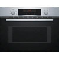 Micro-ondes encastrable combiné BOSCH-cmA583MS0-44 L-900 Watts-Inox