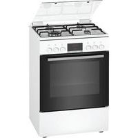 Cuisinière mixte BOSCH-HXR39IH20-60 cm-Blanc