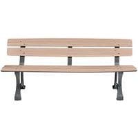 Banc PRAGUE 1.80 m bois/métal - BUTON DESIGN