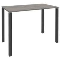 Table de réunion haute 140x80 Lounge 4 pieds Simmob