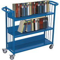 Chariot pour le transport et pour le stockage des livres