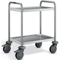 Chariot de service SW 6 x 4-2 roues en acier galvanisé enfants_Blanco