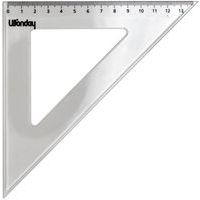 Equerre plastique 14 cm 45° - Wonday