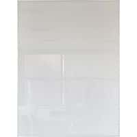 Tableau blanc magnétique en verre Pure White