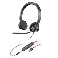 Micro-casque Blackwire BW3320-M, USB-C/A 2 écouteurs - POLY