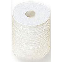 Tresse polypropylène en bobine - Blanc - Mondelin