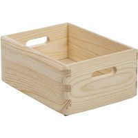 Caisse de rangement bois - Longueur 200 à 600 mm