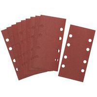 1/3 feuille abrasive velcro 8 perforations - Lot de 8 - Dewalt