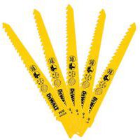 Lame de scie sabre BiM pour la coupe du bois - Lot de 5 - Dewalt